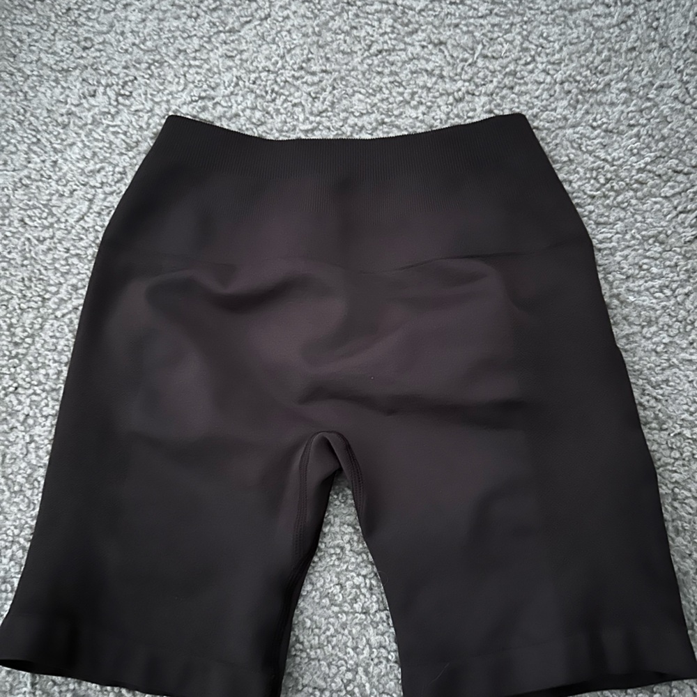 Brown compression biker shorts small